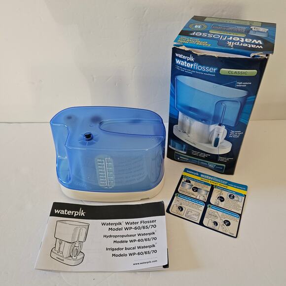 Waterpik Classic Water Flosser 3 Tips Dental Oral Care Gift New in Box Working - Picture 11 of 11
